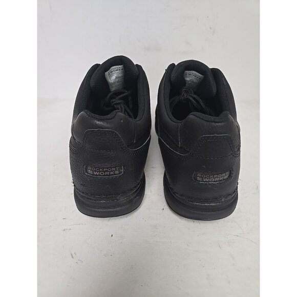 Rockport Men\'s RK6761 World Tour Steel Toe Leather Work Shoe Black 13 EW main image 5